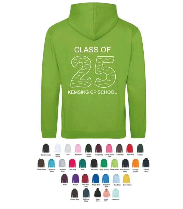 School leavers Hood Senior JH001   Style 3 from £13.99 + vat